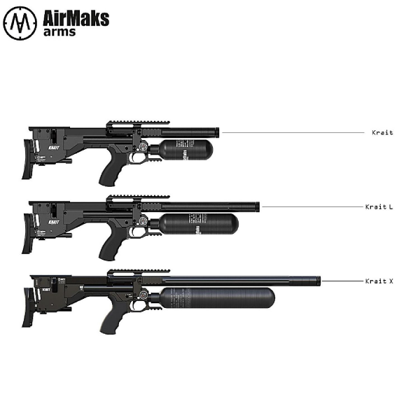 Airmaks Krait L HP 5,5 mm/.22 PCP Havalı Tüfek