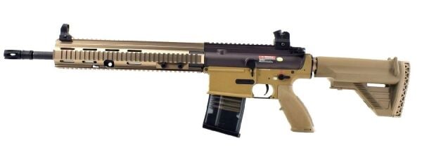 Golden Eagle HK417 Full Metal Mosfet Ceracote Tan AEG Airsoft Tüfek
