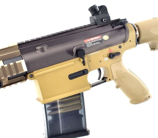 Golden Eagle HK417 Full Metal Mosfet Ceracote Tan AEG Airsoft Tüfek