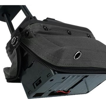 A&K 1500BB Airsoft M249 AEG Tüfek Box Şarjör - Siyah