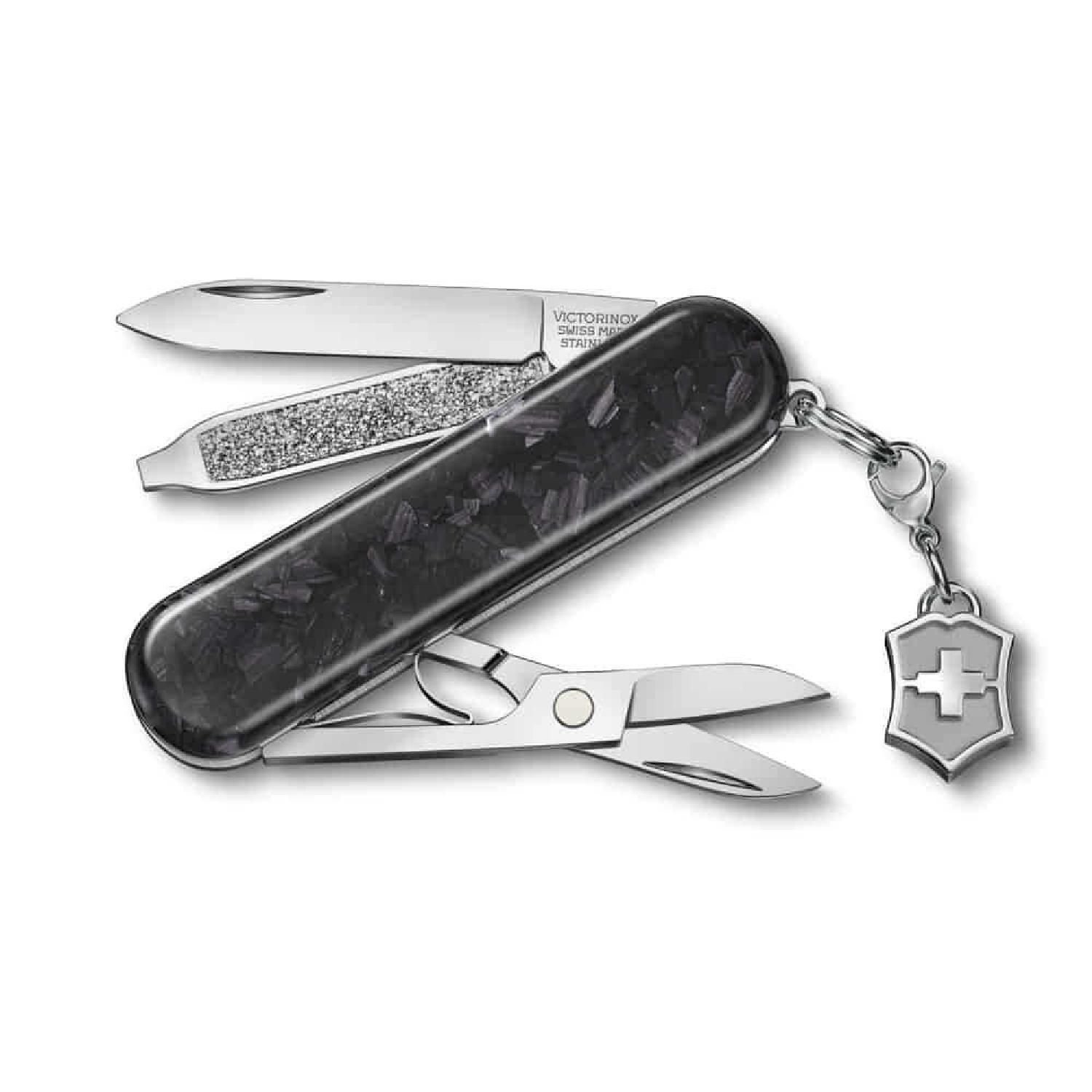 Victorinox 0.6221.90 SD Brilliant Clasic Carbon Çakı
