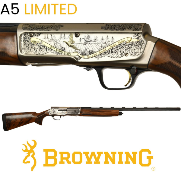 Browning A5 Limited Edition Gold 135.Yıl GR4 Otomatik Av Tüfeği 12/71