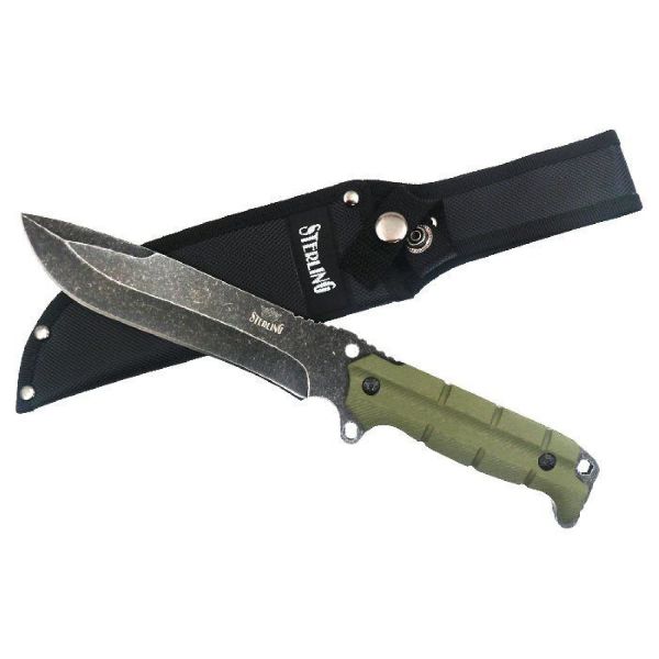 S. STERLING 30 cm Yeşil  Avcı Bıçağı