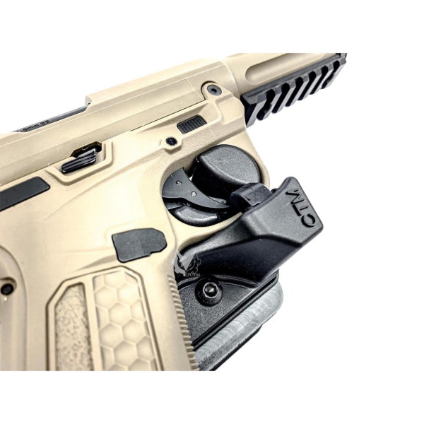 6mmProShop CTM Hızlı Çekim Kılıf Sağ El – AAP-01 Gazlı Airsoft Tabanca ile Uyumlu (Siyah)