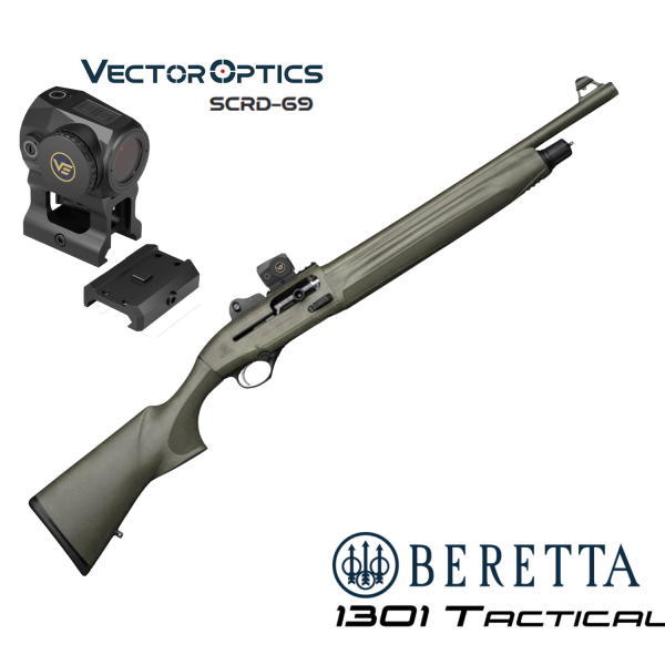 BERETTA 1301 MY23 TACTICAL OD GREEN YARI OTOMATİK AV TÜFEĞİ