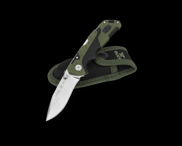 BUCK 661 PURSUİT ÇAKI, SİYAH-YEŞİL, BLİSTERLİ