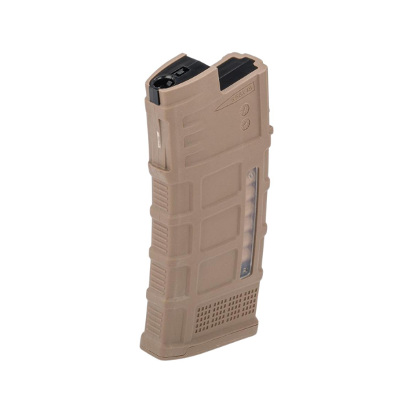 Avengers AUG Serisi Airsoft AEG Tüfek Uyumlu Polimer Şarjör - 120 BB - Tan
