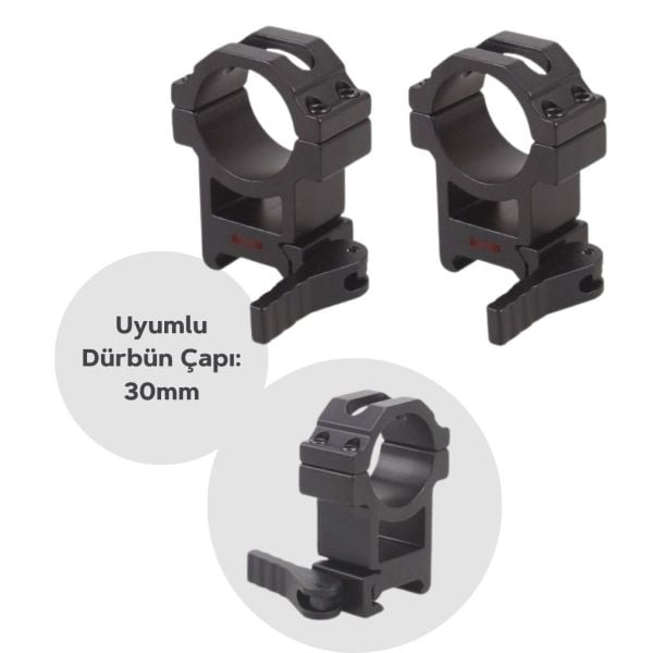 VECTOR KOLAY MONTAJ DÜRBÜN AYAĞI SCQD-03 22-30