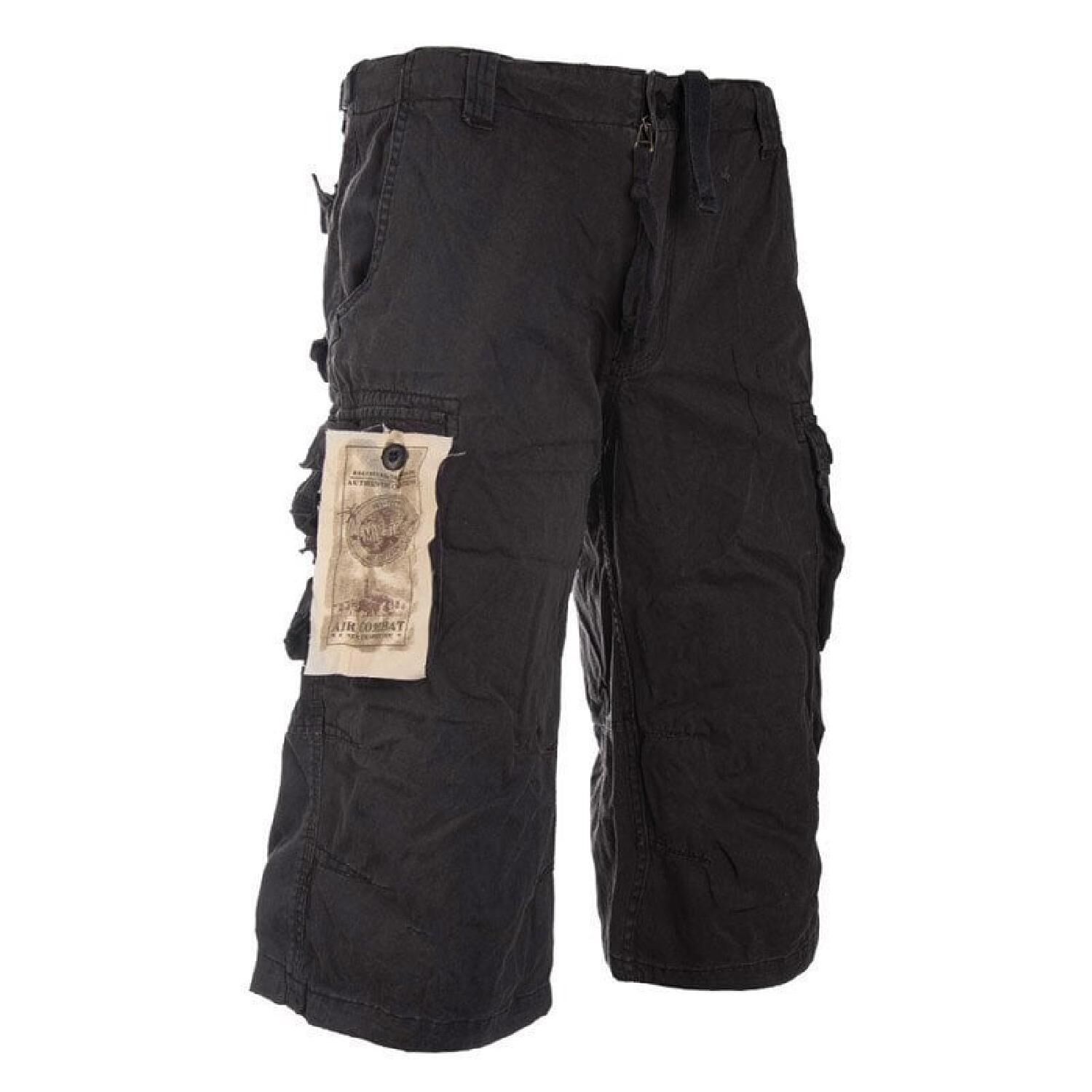 STURM SIYAH KISA PANTOLON