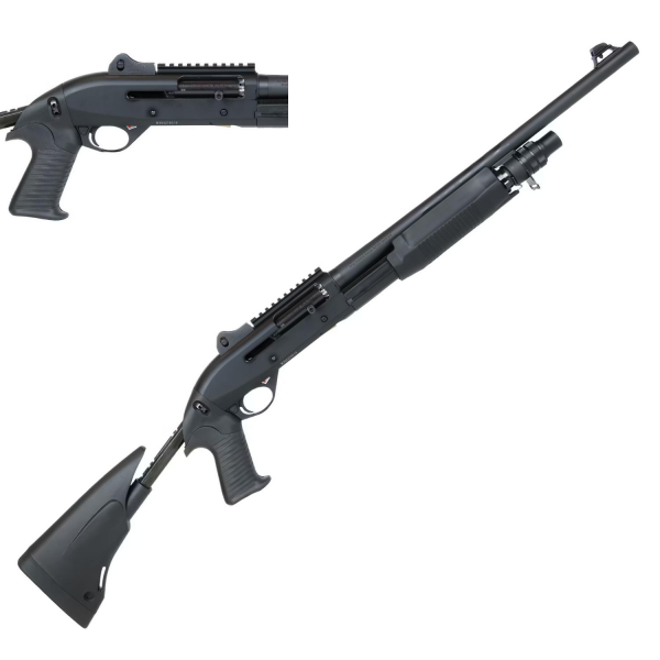 Benelli M3 Tactical Teleskopic 50 cm Pompalı / Yarı Otomatik Av Tüfeği - 12 Cal