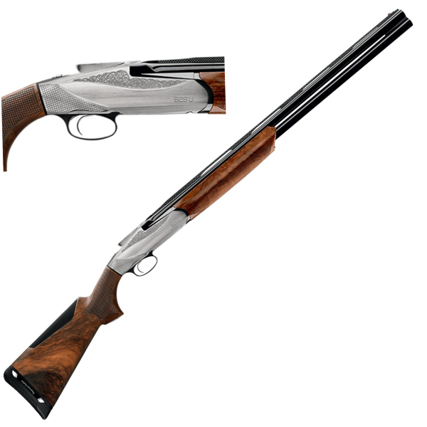 Benelli 828U Silver BE.S.T. Limited Edition 12 Cal 71 cm Süperpoze Av Tüfeği