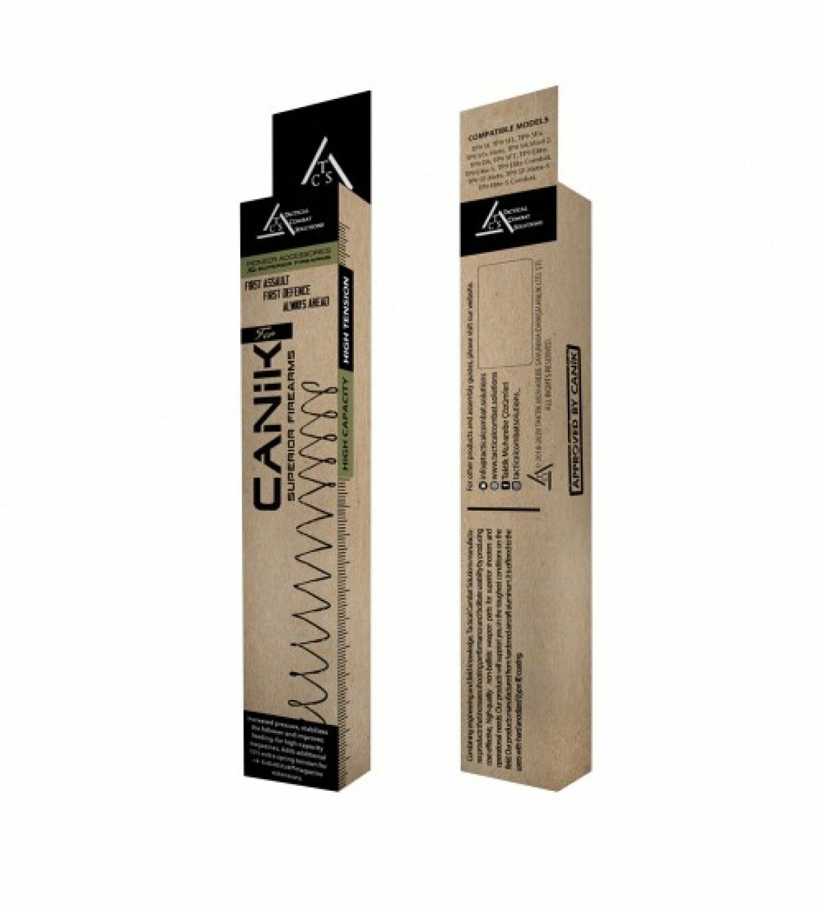 +4 Karakulak İçin Kuvvetlendirilmiş Şarjör Yayı