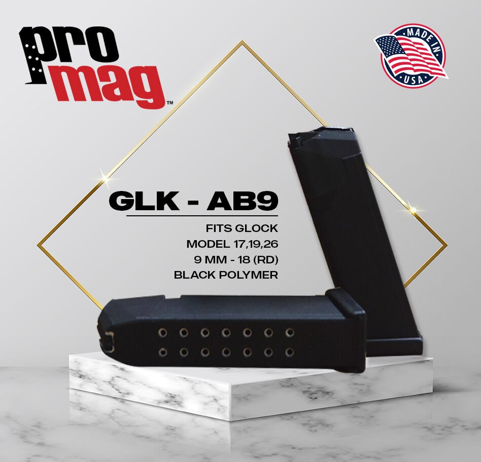PROMAG GLOCK 17-19-26 18RD ŞARJÖR