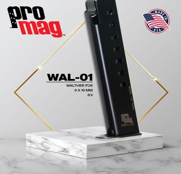 PROMAG WALTHER P38 8RD ŞARJÖR