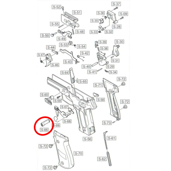 We F226 Magazine Release Part No #66