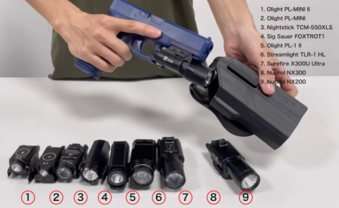 CYTAC FENER LAZER UYUMLU GLOCK TABANCA KILIFI R-DEFENDER G3-L