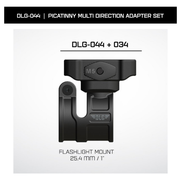 DLG Tactical Çok Yönlü Picatinny Adaptör Seti DLG-044