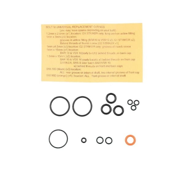 Wolverine O-Ring Kit  BOLT M (Universal) Uyumlu