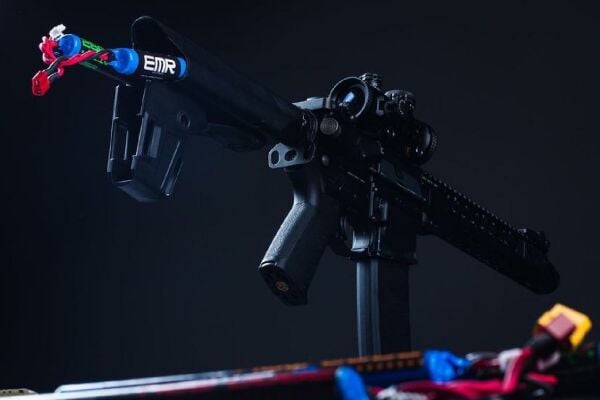 EMR 7.4V 3500mAh Lithium Ion İki Yaprak Airsoft Pil T-plug