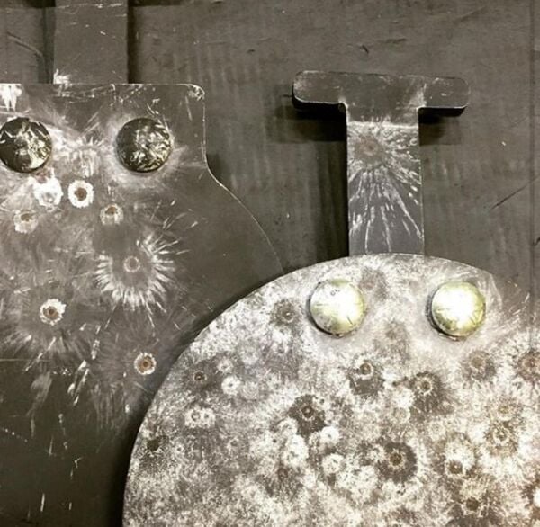 Gong Çelik Hedef (Yuvarlak Hedef)