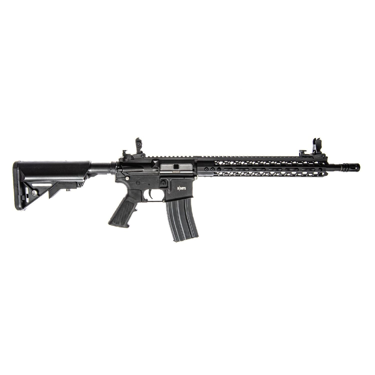 DBOYS M4 12.5'' Hex Long Polimer Siyah AEG Airsoft Tüfek