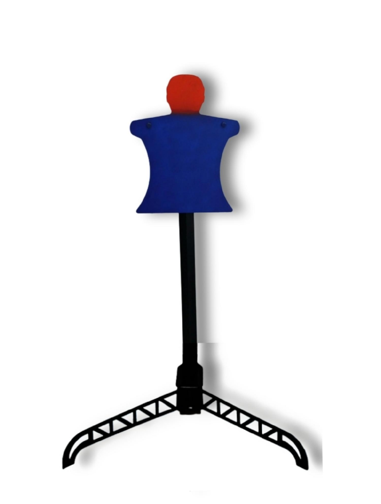 Metal Direkli İnsan Silueti Hedef