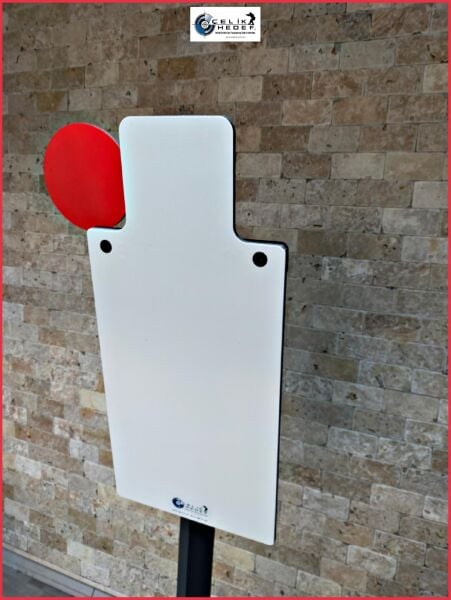 IDPA Rehine Silueti Çelik Hedef