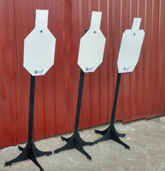 IPSC A-C ZONE Boy Çelik Hedef