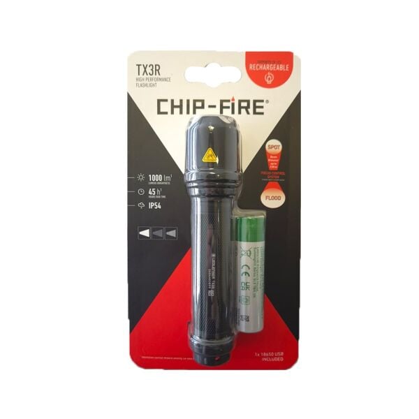 LEDLENSER CHIP FIRE TX3R EL FENERİ 502033