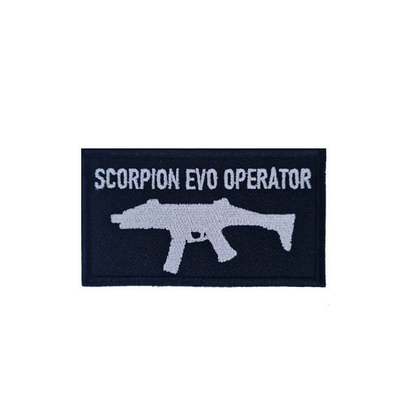 SCORPION EVO OPERATOR Siyah Beyaz PATCH