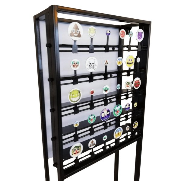 Airsoft Poligon 30 Figürlü İpli Makaralı Otomatik Hedef Sistemi (Yuvarlak Modelli Hedefler) AYAKLI MODEL