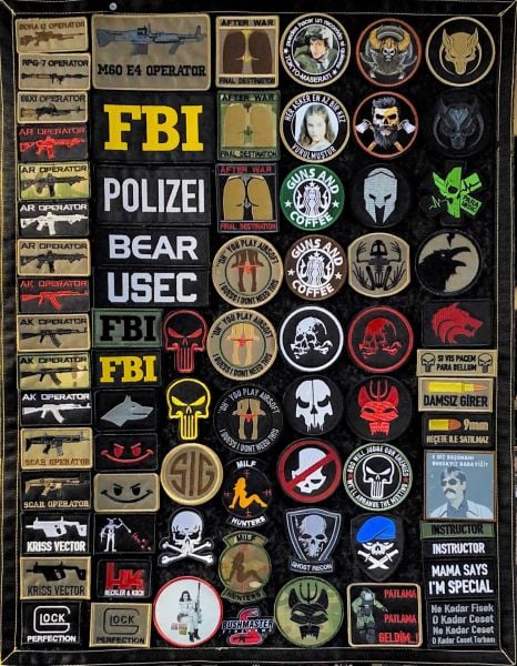 SCORPION EVO OPERATOR Çöl Rengi Siyah  PATCH