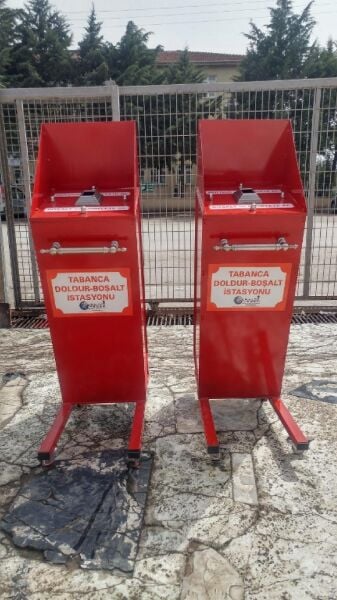 EGM Tip (Tabanca-Mp5 Hafif ve Ağır Makinalı Tüfek) Doldur Boşalt İstasyonu (Tabanca-Mp5 Hafif ve Ağır Makinalı Tüfek) Doldur Boşalt Varili