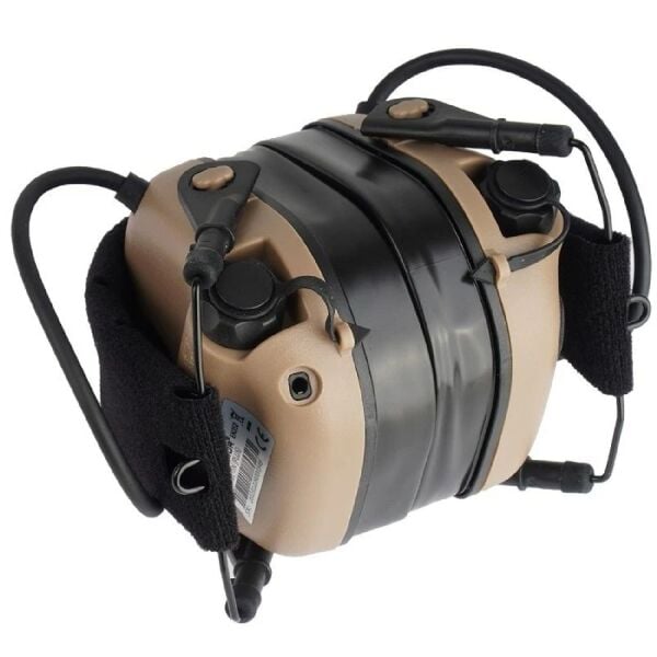 Opsmen Earmor M31 PLUS Elektronik Atış Kulaklığı Kulak Koruma (Cayote Brown) Kahverengi