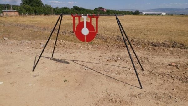 Artıkıl Sallanır Çelik Hedef (9mm-Türevleri)