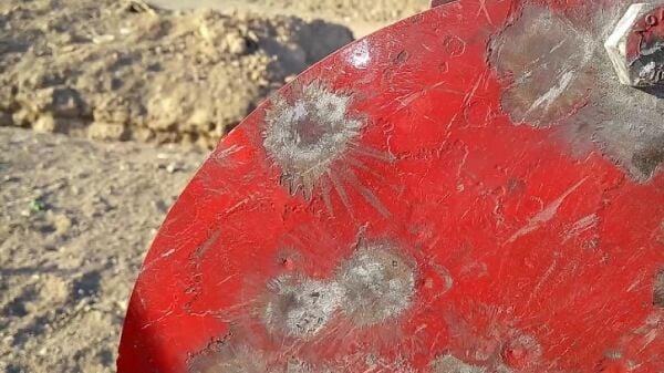 Yuvarlak Gong Hedef 20cm Çaplı