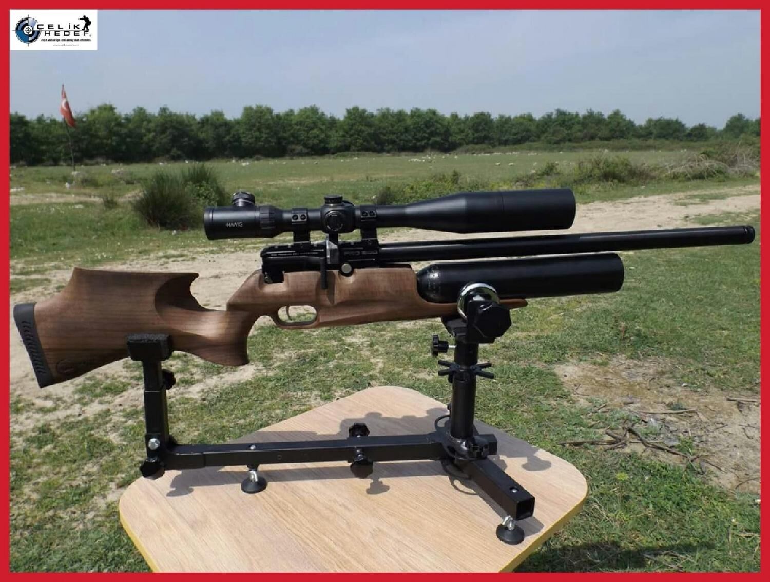 Katlanır Tüfek Sıfırlama Sehpası (Yüksek Model)