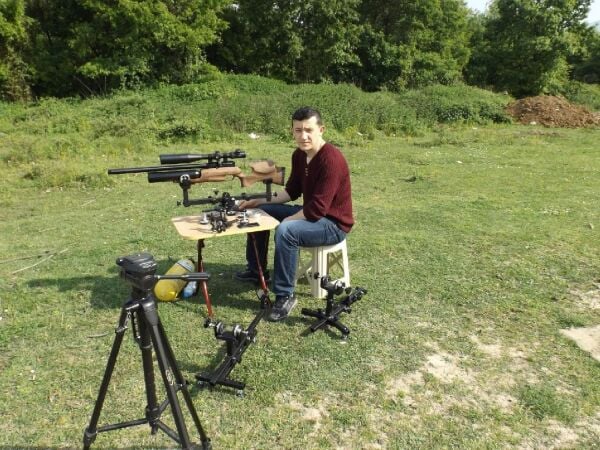 Katlanır Tüfek Sıfırlama Sehpası (Yüksek Model)