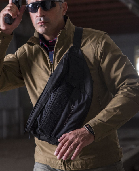 Telamon CCW Bag Taktikal Omuz Çantası Siyah