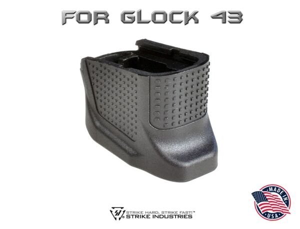 Strike Industries Glock 43 +2 Kapasite Arttırıcı