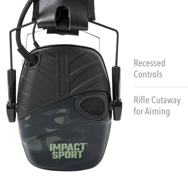 Howard Leight by Honeywell Impact Sport Sound Black Multicam (Elektronik Atış Kulaklığı)
