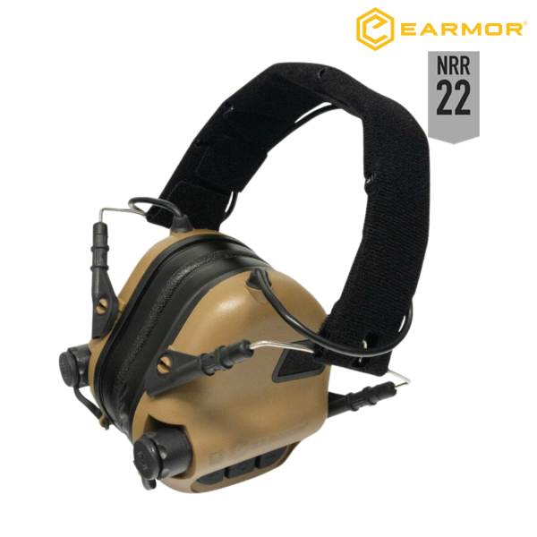 OPSMEN EARMOR M31 MOD3 Aktif Koruma Atış Kulaklığı (Coyote Brown)  Kahverengi