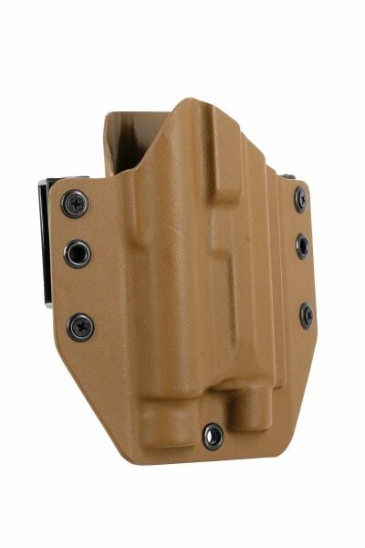 Kompakt Boy Fener Uyumlu Kydex Tabanca Kılıfı  MMAC-143