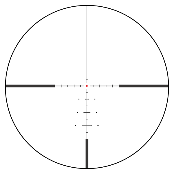 Continental x8 3-24x56 SFP Hunting ED Tüfek Dürbünü