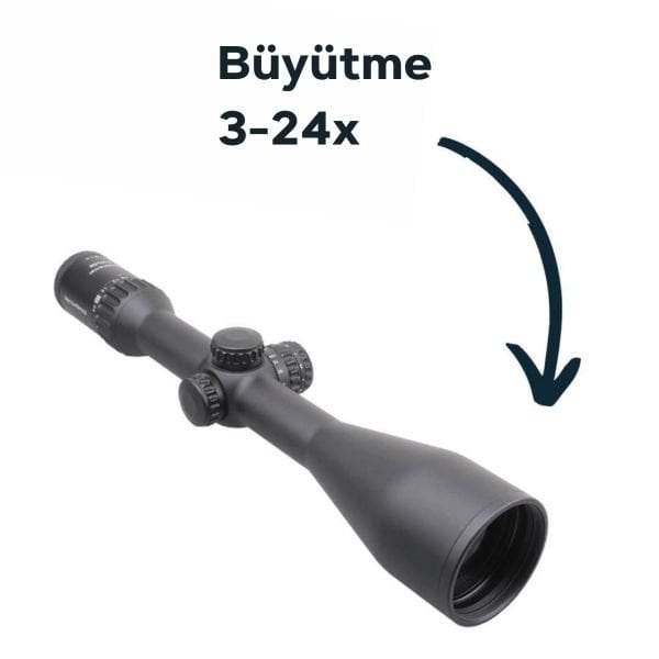 Continental x8 3-24x56 SFP Hunting ED Tüfek Dürbünü
