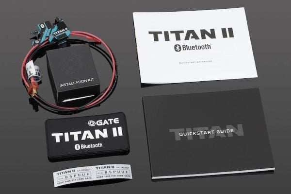 GATE TITAN II Bluetooth® V2 gearbox drop-in ETU FCU mosfet AEG HPA (TBT2-AR)