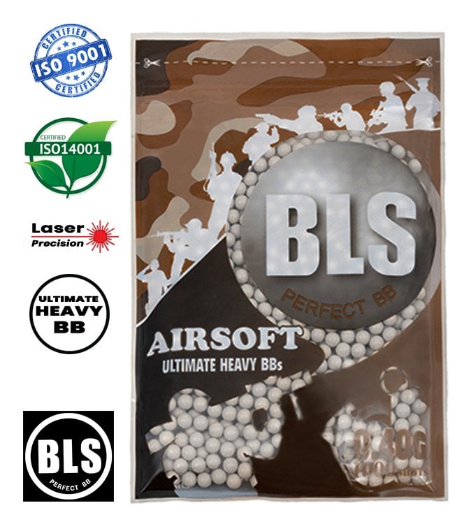 BLS PRECISION  0.40G ULTIMATE HEAVY AIRSOFT BB - 1000 ADET