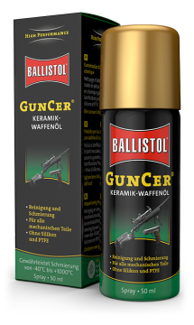 BALLISTOL GunCer Oil Seramik Katkılı Sprey Yağ 50ml.