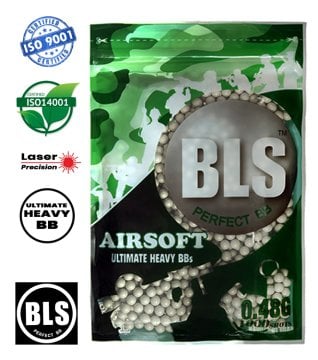 BLS PRECISION  0.48G ULTIMATE HEAVY AIRSOFT BB - 1000 ADET