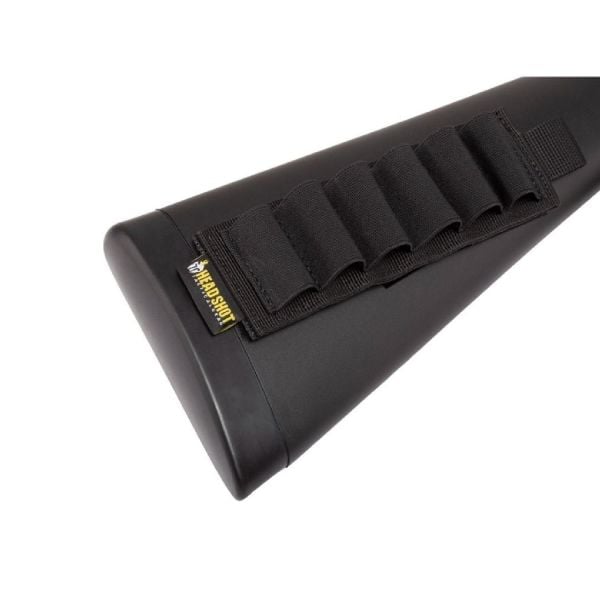 HEADSHOT 12/20 Kalibre Tüfek/Dipçik Yanı Taktik Fişeklik - SIYAH